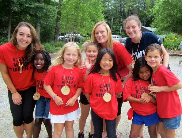 campers posing for a picture